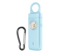 Alarme de Sécurité | avec Lampe LED Sirène 130dB Rechargeable Type-C | Alarme D'autodéfense,pour Filles Hommes Université Déplacements Marche Course Voyage