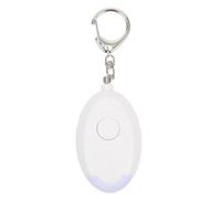 Alarme de Sécurité d'urgence Personnelle 130 DB, Plastique Blanc