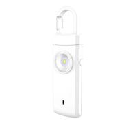 Alarme de sécurité personnelle - 130dB Sirène bruyante Type-C Cornes de sécurité rechargeables | Porte-clés d'autodéfense,Pour enfants en plein air résidentiel trajet hôtel voyage étudiant hommes