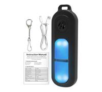 Alarme de sécurité personnelle - Alarme de sécurité personnelle de 130 dB | keychaiin puissant avec lumières stroboscopiques LED | Alarme d'autodéfense portable avec clip pour femmes, cyclisme