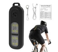 Alarme de sécurité personnelle - alarme personnelle, porte-clés de sirène personnel avec lumières stroboscopiques à LED | alarme de sécurité avec clip arrière portable pour femmes et filles