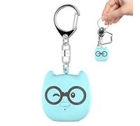 Alarme De Sécurité Personnelle - Appareil Rechargeable Double Mode 130 DB, Sirène D'autodéfense SOS, Porte-clés Portable avec Lumière LED, Garde De Sécurité Étanche, Équipement ABS | pour Les Femmes,