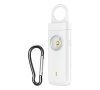 Alarme De Sécurité Personnelle - avec Lampe LED Sirène 130dB Rechargeable Type-C,Dispositifs de Protection Personnelle,pour Marche Hôtel Voyage Camping Étudiante Santé Hommes Course Nuit Porte