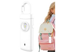 Alarme de sécurité personnelle de type C, sirène à haut volume de 130 dB, appareil de sécurité compact rechargeable avec activation simple, outil d'autodéfense pour les activités de plein air, les