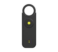 Alarme De Sécurité Personnelle Portable, Sirène D'autodéfense Avec Porte-Clés Le Noir