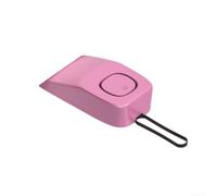 Alarme de sécurité portable de voyage 42 g Base antidérapante Rose | Matériau ABS, taille compacte de 10 cm, design léger, rangement facile, s'adapte sous n'importe quel espace de porte