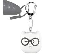 Alarme de sécurité rechargeable, appareil double mode 130 dB, sirène portable de 1,85 x 1,69 x 0,91 pouces avec construction solide, alarme compacte avec un design élégant, accessoire de sécurité pers