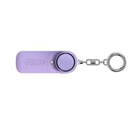 Alarme de sécurité réutilisable avec lampe de poche LED forte 130 dB lumière clignotante dispositif ABS pour la défense automatique adultes enfants pas vol personne alarme pour l'extérieur