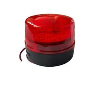 Alarme de sécurité rouge, DC12v 24v AC 220v, Signal stroboscopique, lampe LED d'avertissement, petite lumière clignotante(24V)