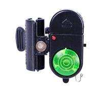 Alarme de touche de pêche, indicateurs de pêche avec lumières LED, équipement de pêche sensible, outil d'alerte étanche, idéal pour les conditions sombres, les pêcheurs expérimentés, 6 x 3 x 2 cm