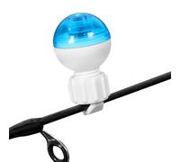 Alarme de Touche de pêche - Lumière LED, détecteur de Pointe Sensible, Appareil de pêche Compact, Outil de pêche au Silure de rivière | pour Les Sorties de pêche en Eau Douce et en Eau salée