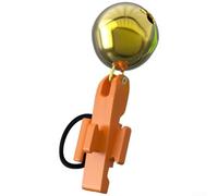 Alarme de touche sonore pour pêche à la carpe Orange | Anneau à décibels élevés, pour un son de perçage net, détection immédiate des morsures, pêche nocturne