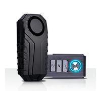 Alarme de vélo étanche avec télécommande, Alarme Anti-vol de Porte de vélo/vélo électrique, 113 DB puissante, sensibilité réglable, Accessoires de Scooter, capteurs de Vibrations