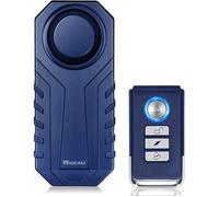 Alarme de vélo sans fil 113dB avec détecteur de mouvement anti-vol et vibrations,système d'alarme de sécurité pour véhicule,étanche