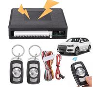 Alarme De Verrouillage De Voiture | Entrée Sans Clé Sécurisée Antivol Télécommande 12V,Système d'Entrée Sans Clé pour Véhicule,Pour Voiture SUV Berline Hayon Pick-Up Fourgonnette Monospace Coupé Cabri