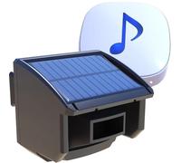 Alarme d'entrée, à énergie solaire, résistant aux intempéries, KIT1, prise EU