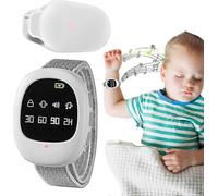 Alarme D'énurésie Nocturne Newway Compatible Enfants Avec 4 Minuteries Et Fonction Vibration, Montre Sans Fil, Capteur De Surveillance D'énurésie Nocturne Newway Compatible Personnes Âgées