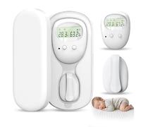 Alarme d'énurésie sans fil avec récepteur et émetteur à clip, pour garçons et filles, rechargeable par USB, capteur de literie pour enfants pour surmonter l'énurésie (B)