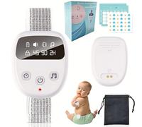 Alarme d'énurésie sans fil pour enfants, avec télécommande, 3 modes de rappel, 2 sonneries, charge USB, minuterie, alarme de pee pour l'entraînement nocturne à la propreté (version de base)