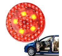 Alarme d'ouverture de Porte de Voiture | Capteur de Lampe sans Fil Signal Clignotant alimenté par Batterie - Lumière de sécurité de Voiture pour berline, Mini-Van, de Sport, SUV