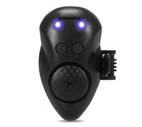 Alarme électronique de morsure de pêche avec sons d'alertes cloches LED clignotants électroniques
