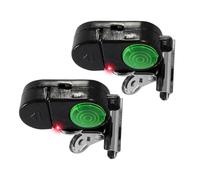 Alarme électronique de pêche - Détecteur de sons LED étanche - Accessoire de pêche pour les membres de nuit à la carpe - Outil de marche professionnel pour débutants, adultes, en plein air