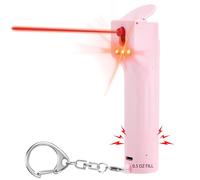 Alarme et Spray Gel 3-in-1 pour Femmes, Marquage Fluorescent UV Invisible et Taches Rouges, Sirène Extra Forte de 140 DB, Lumières Stroboscopiques LED Rouges, Vaporisateur Remplaçable