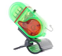 Alarme étanche de détection de morsures en silicone Pinces et réponse instantanée Outil de pêche Réglable Canne à pêche Clip