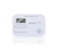 Alarme incendie Blanc Plastique H3.6xl7.7xL10.7cm