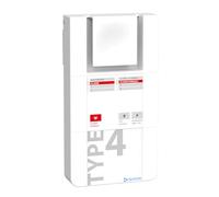 Alarme Incendie Type 4 Filaire TT4-2B Neutronic - 2 Boucles - Son 90dB - ABS IP40 IK07 - 48h Autonomie - Conforme NF S32-001