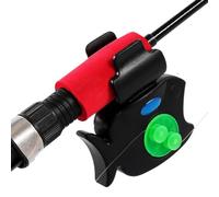 Alarme | Indicateur de Lumière LED Alarmes de Morsure pour Cannes à Pêche - Équipement Sensitive Eau Douce Eau Salée pour Lacs Flux Rivières - Mer Profonde