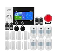 Alarme Intelligente, 433mhz, GSM, Protection De Sécurité À Domicile, Système D'alarme Intelligent, Kit Anti-cambriolage, Capteur De Mouvement, Télécommande(W4B9)