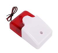 Alarme Lumineuse Sonore, Alarme de Sirène Réglable Résistante aux Chocs Flash Dispositif D'avertissement de sécurité à Décibels élevés 12V (220V)