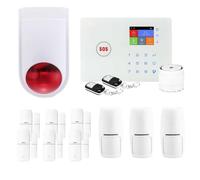 Alarme maison connectée sans fil wifi et gsm amazone - lifebox - kit6