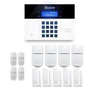 Alarme maison sans fil DNBi 4 à 5 pièces mouvement + intrusion - Compatible Box internet