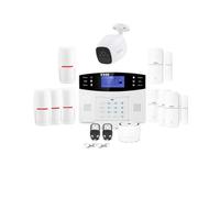 Alarme maison sans fil gsm lifebox et caméra sans fil evolution kit connecté 4