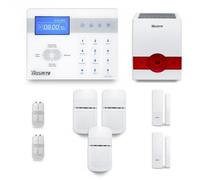 Alarme maison sans fil - TIKE SECURITE - ICE-Bi - 2 à 3 pièces - Sirène extérieure - Détecteur de mouvements