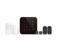 Alarme Maison WiFi et GSM 4G sans Fil connectée CASA Noire - kit 1