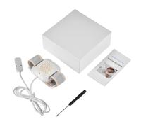 Alarme mouiller le lit,Alarme avec musique facultative et contrôle du volume - USB rechargeable, adapté à, adultes et personnes âgées, équipement compact et à première goutte de vapeur d'eau, qui