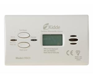 Alarme Numérique Au Monoxyde De Carbone Kidde K7DCO (Capteur De 10 Ans) KID7DCOC
