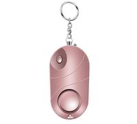 Alarme personnelle 120 30db sécurité sonore d\'urgence auto - défense alarme de sécurité porte - clés LED lampe de poche