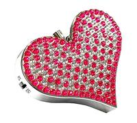 Alarme Personnelle Alarme D'auto-défense Forte 130dB Alarme De Sécurité D'urgence Forme De Coeur Sécurité Protéger Alerte Personnelle Pour la Protection(Argent)