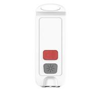 Alarme personnelle de sécurité - Alerte sonore puissante avec lumière LED | 130 dB, dispositif imperméable de protection pour personnes âgées, et femmes pendant la randonnée, les voyages et le