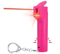 Alarme personnelle Multifonction - Sirène puissante de 130 DB, lumière LED Rouge et Gel de marquage UV - Protection idéale pour Les Femmes, Les étudiants et Les Travailleurs de Nuit