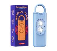 Alarme personnelle rechargeable avec 2 lumières LED et alertes de 130 dB pour les activités de plein air en cas d'urgence, porte-clés, alarmes pour femmes