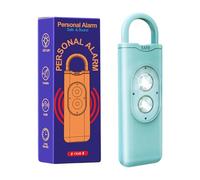 Alarme personnelle rechargeable avec 2 lumières LED et alertes de 130 dB pour les activités de plein air en cas d'urgence, porte-clés, alarmes pour femmes