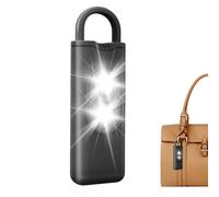 Alarme personnelle sûre - Dispositif de sécurité d'urgence 135 dB pour alerte rapide, sirène de sécurité portable avec voyant d'avertissement clignotant, porte-clés d'alarme d'auto-défense pour femmes