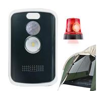 Alarme portable à détecteur de mouvement - Dispositif de sécurité sans fil activé par mouvement pour la maison et le voyage | Alarme anti-effraction compacte avec sirène forte, installation facile