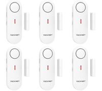 Alarme Porte et Fenêtre sans Fil,Alarme et Carillon 2 en 1,Contrôle du Volume à 3 Niveaux,Systeme Alarme Maison,Alarmes Antivol