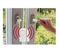 Alarme pour Porte/Fenêtre - OLYMPIA - Ensemble de 4 - Alarme instantée - 90 dB - 3xAG13 (inclus)